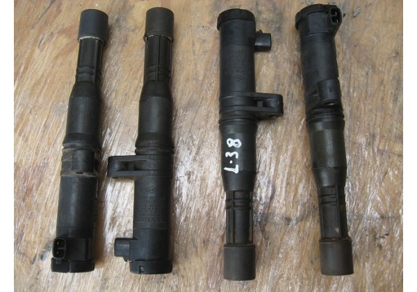 Котушка запалювання Renault 1.4, 1.6, 2.0 16V, 0297008291, 7700707177, 7700875000