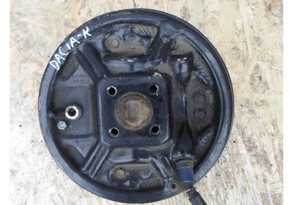 Гальмівний барабан задній правий, комплект Renault Logan, 7701046256*