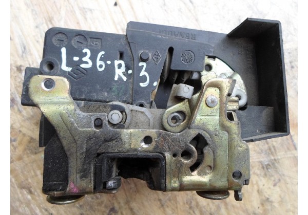 Замок двері задньої правої Renault Laguna, 7701038438, 7701038652, 1993-2000