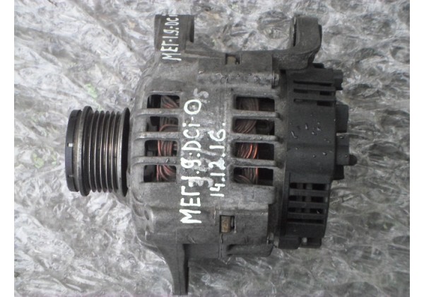 генератор Renault Megane,Scenic,Kangoo,Trafic,1.9 dci,120A,14V,8200054588,SG10B019,2542466B