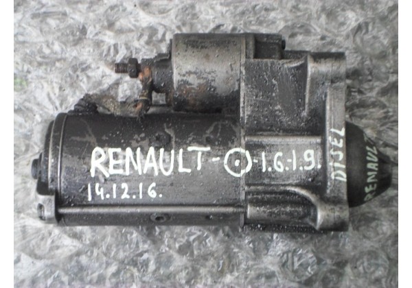 Стартер Renault 5, 9, 11, 19, 21, Trafic, Clio 1-2, Kangoo, Laguna, Master 2, Espace 3, Megane, Rapid, Scenic, 1.6D, 1.9D, 1.9DTi, Tech-France 1209, 7701499608, 7701499601, 7700861013, 7700735712 