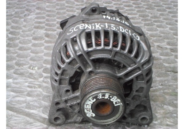 Генератор Renault 1.5dci, 150A,14V, 8200660034, 8200390676, 0124525139