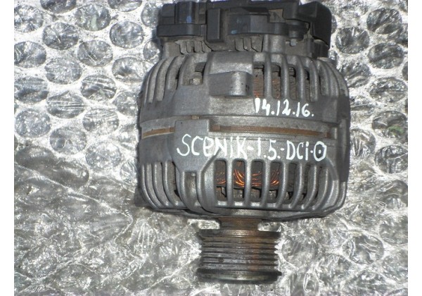 Генератор Renault 1.5dci, 150A,14V, 8200660034, 8200390676, 0124525139