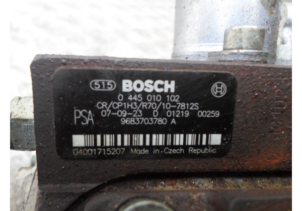 паливний насос високого тиску ( ТНВД ) Peugeot, Citroen 1.4,1.6 hdi, 9683703780, 0445010102, 1920HT