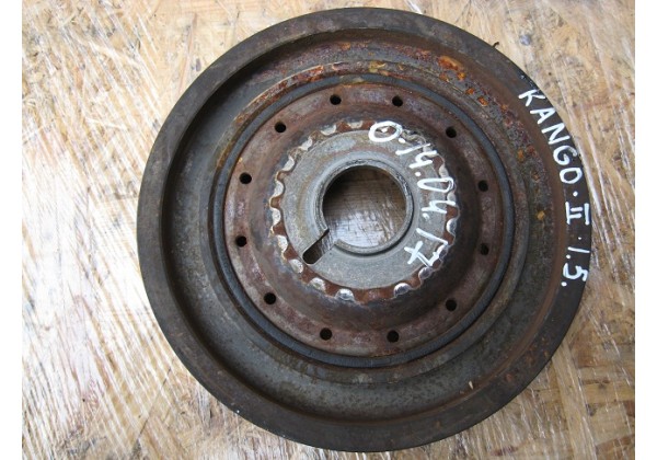 шків колінвалу Renault Kangoo, Clio, II, III, Modus, Scenic II, Fluence, Megane II, III, Laguna III, Sandero,1.5dci, 123033245R, 8200477938