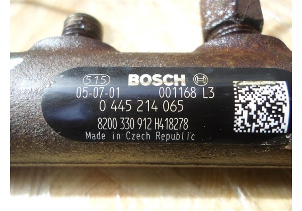 паливна рампа Renault 1.9 dci, 8200330912, 0445214065