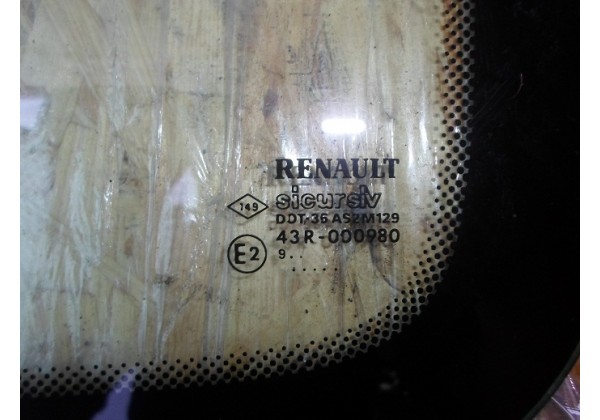 скло ліве задне для Renault Kangoo