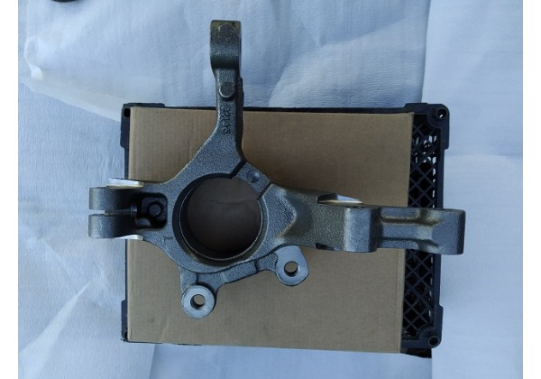Цапфа, кулак поворотний передній лівий, без АБС Renault Logan, Sandero, 6001548864, 6001548236, 6001547694
