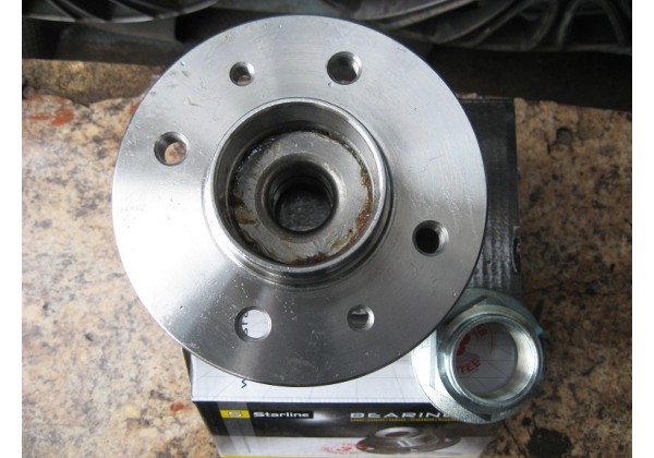 Ступиця задня з підшипником Renault Megane, Megane Scenic, 7701205170