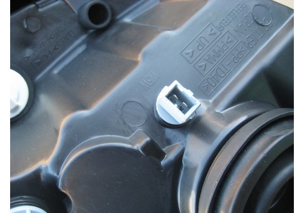 Фара передня ліва c 2003, поворотник жовтий Renault Kangoo, 8200150614