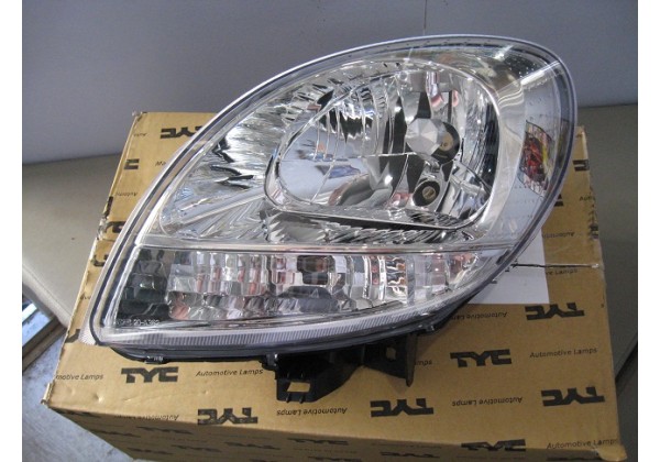 Фара ліва, білий поворотник Renault Kangoo, 03-08, 8200236590