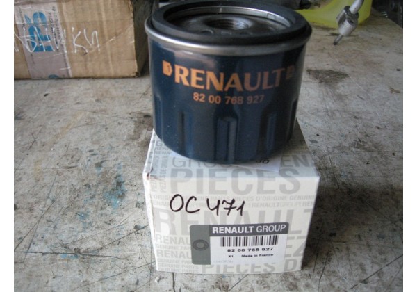 Фільтр масляний двигуна Renault 1.5, 1.9 dci, 8200768927 