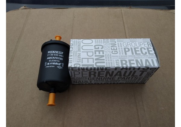 Фільтр палива Renault 1.2, 1.4, 1.6, 1.8, 2.0, 7700845961, 7700845973, 7701068107, 156787, 156793