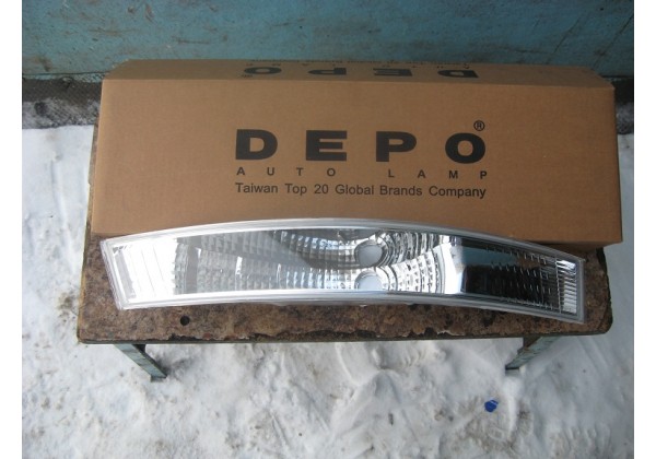 Поворотник правий димчастий Renault Master II, 03-10, 8200163919, 8200263364