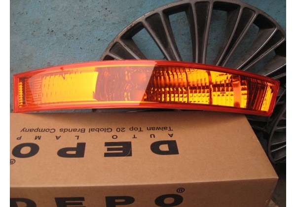 Поворотник лівий жовтий Renault Master II, 03-10, 8200163914, 89376312