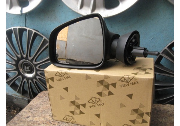 Дзеркало зовнішнє ліве механічне Renault Logan, Logan MCV, Sandero, Sandero Stepway, Duster,6001549676, 8200965091, 963023121R