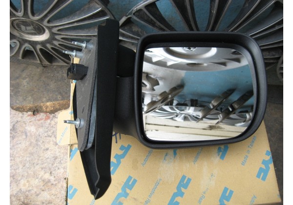 дзеркало ліве електричне з електрообігрівом Renault Kangoo, 97-03, 770030483, на 5 пінів