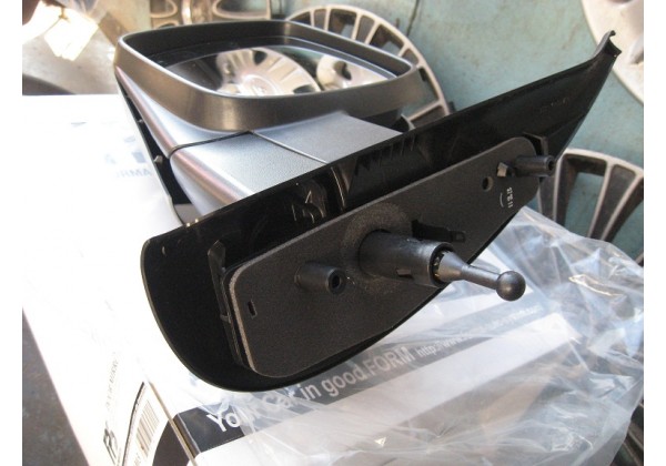 Дзеркало зовнішнє механічне ліве RENAULT KANGOO з 2008 р, під покраску