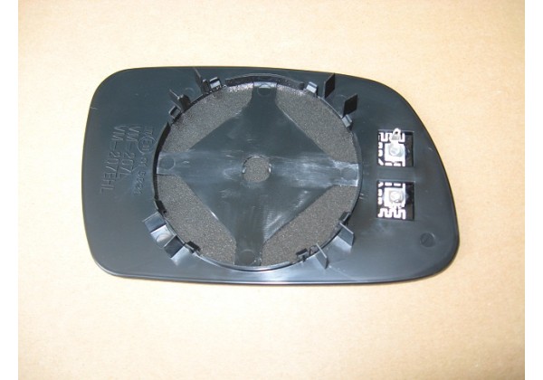 Скло дзеркала праве асферичне, з підігрівом Peugeot 307, Citroen Xsara, 01-05, 8151GY