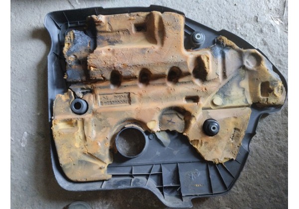 Накладка двигуна декоративна Renault Laguna II, Espace IV 1.9 DCI, 3700006876, 8200170421, 8200277724, 8200280989, 8200331472, 8200340571