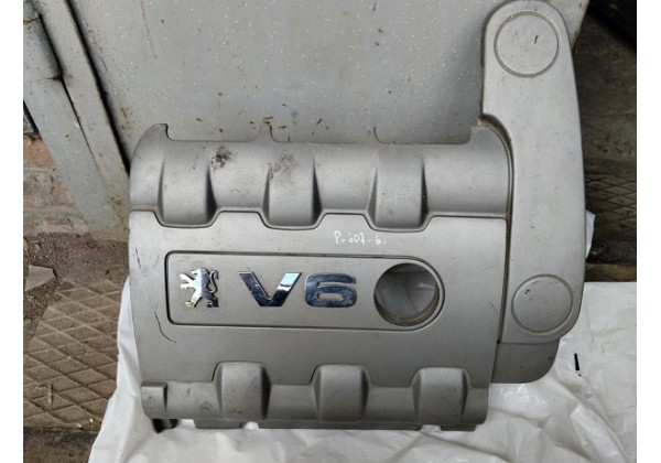Декоративна кришка двигуна Citroen C5, Peugeot 406, 607 3.0 V6, 9637562477, 963756257, 9637562677, 9641868677