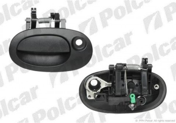 Ручка дверки задня, ляда, під ключ Renault Kangoo , 7700304669 *