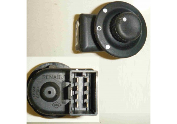 Кнопка регулювання дзеркал Renault, 8 контактів, 8200002442, 255704649R, 8200214919