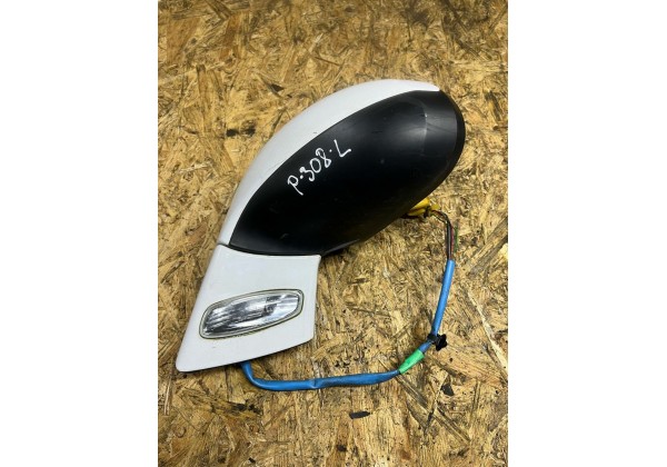 Дзеркало ліве Peugeot 308, T7, 07-13, 8 pin, код фарби EWPB, 8153NG