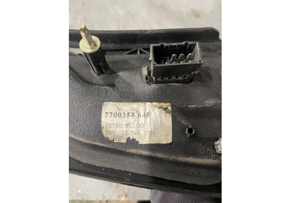 Зеркало праве електричне Renault Scenic I RX 4x4, 7700354645