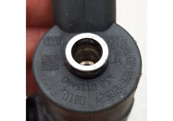 Форсунка дизельна Bosch, Peugeot/Citroen, 206, 207, 307, 308, 407, C3, C4, C5 II, Xsara Picasso, 1.6 HDi, 0445110259, 1609849580, 9655328480, 1980J3, 13537804978, ПЕРЕВІРЕНА!