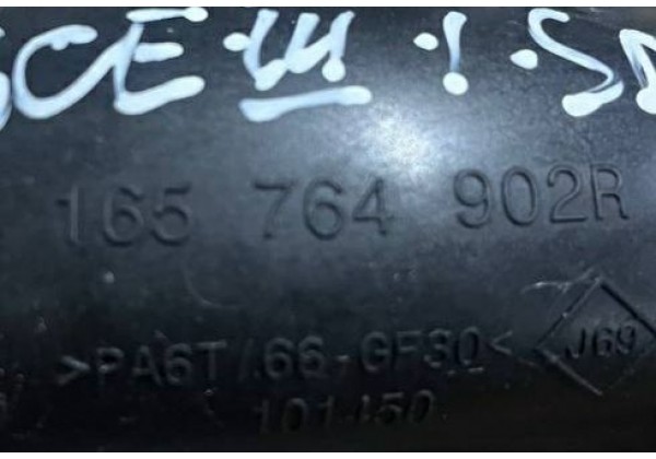 Фланець системи вентиляції картерних газів Renault, 1.5 DCi, Euro-5, 165764902R, 165763328R