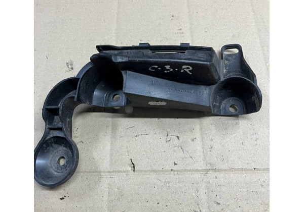 Кронштейн заднього бампера правий Citroen C3 II, 09-16, 7416S4, 9683977180