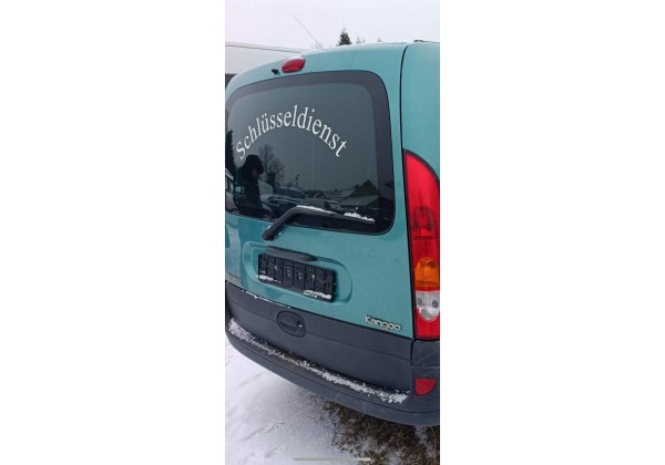 Ляда гола зі склом Renault Kangoo I, TEF92