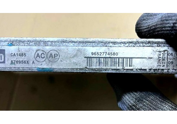 Радіатор кондиціонера Citroen C5, 1.8-2.0 16V, 2.0 HDi, 3.0 V6, Peugeot 307, 2.0 HDi, 6453FP, 6453FH, 9652774580