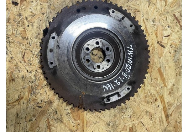 Маховик Renault Clio 2, Modus, Twingo 2, Kangoo, 1.2 16V, D4F, 1231000Q0A, 8200498703, 8200186616, 7700867927, 8200223908