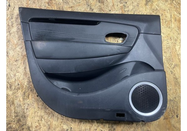 Обшивка передньої лівої дверки Renault Scenic 3, шкіра, 809010533R