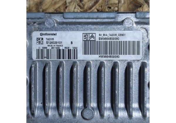 Комп'ютер АКПП Пежо 207 1.6 vti,S126029101B,SW9664859580