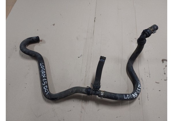 Патрубок пічки верхній Renault Logan, Sandero, 1.5 DCi, Euro-4, 6001548715, 6001548475
