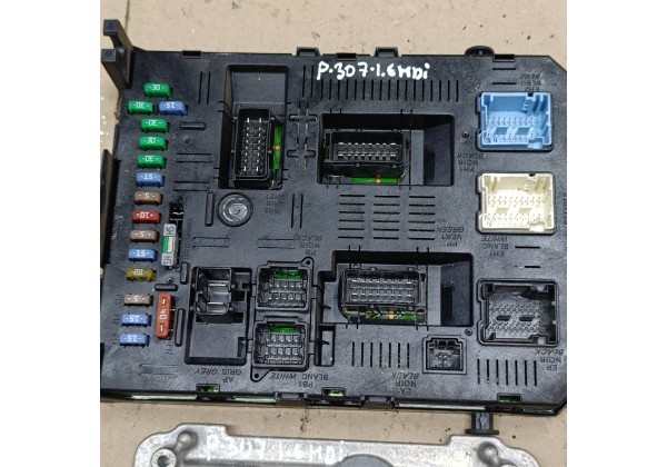 Комп'ютер, блок керування двигуном, комплект запалювання Пежо 307 1.6 хді, 9653958980,0281011629,9660105980,BSI2004,H05-01.