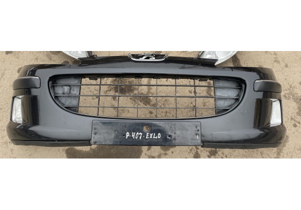 Бампер передній Peugeot 407, Код фарби EXLD