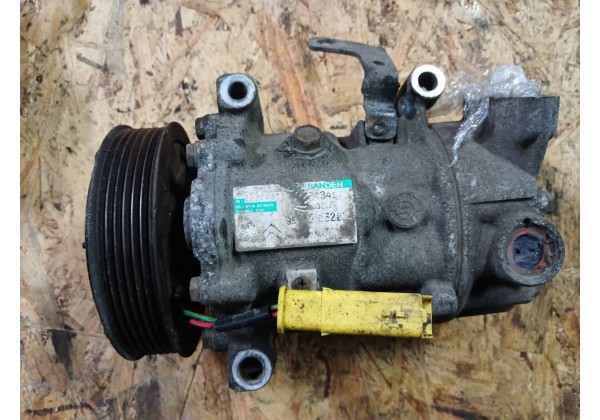 Компресор кондиціонера Peugeot, Citroen, SD6C12 SANDEN, 9651910980, 9659875780, 6453QJ, 6453QK, 6453WK, 9671216280