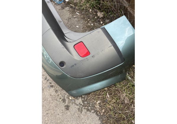 Бампер задній Renault Scenic II, короткий , код фарби TED97