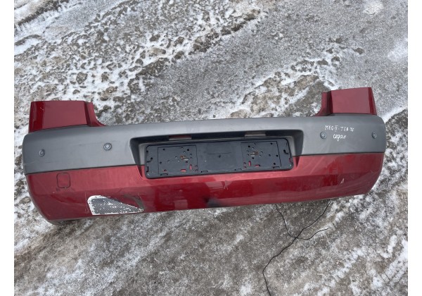 Бампер задній Renault Megane II, Седан, TEB76, Комплектний з парктроніками