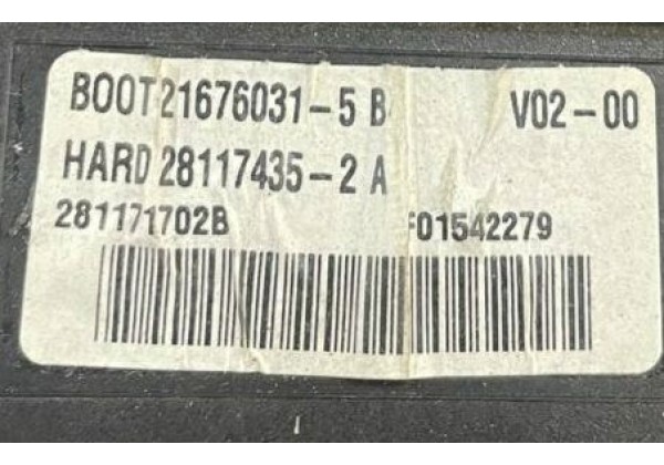 Комплект запалювання, ЕБУ, комп'ютер Citroen C4, 1.4 16V, 9659099180, 9653979480, 16735054, 281171702B