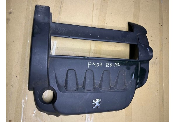 Декоративна накладка двигуна Peugeot 307, 407, 2.0 16V, 0248N4, 9653373180, 9653425980