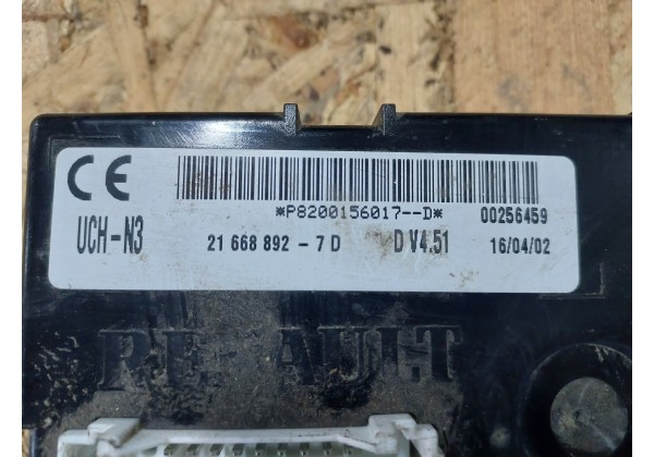 Комплект запалювання ЕБУ, комп'ютер, Renault Trafic 2, 1.9 DCi, 0281010632, 8200051608, 8200118526, 8200156017 D