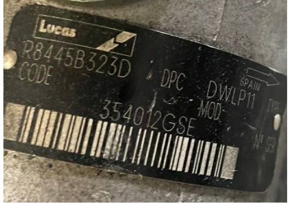 Паливний насос високого тиску, ТНВД, Lucas, Citroen, Peugeot, 1.9 D, DW8, R8445B350B, DWLP11
