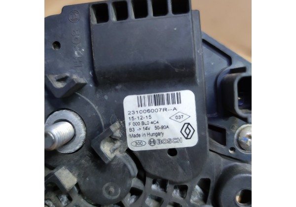Генератор 0.9 TCE , Renault Clio 4,Twingo 3, Captur, Logan,Sandero, Mercedes Smart,231006007R,F000BL0410