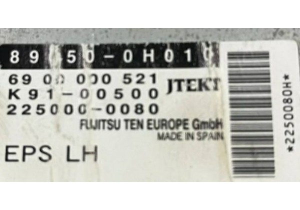 Блок керування електропідсилювачем керма Citroen C1, Peugeot 107, Toyota Aygo, 89650-0H010