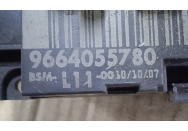 Блок запобіжників, модуль BSM Peugeot 207, 1.4 16V, 1.6 16V, 9664055780